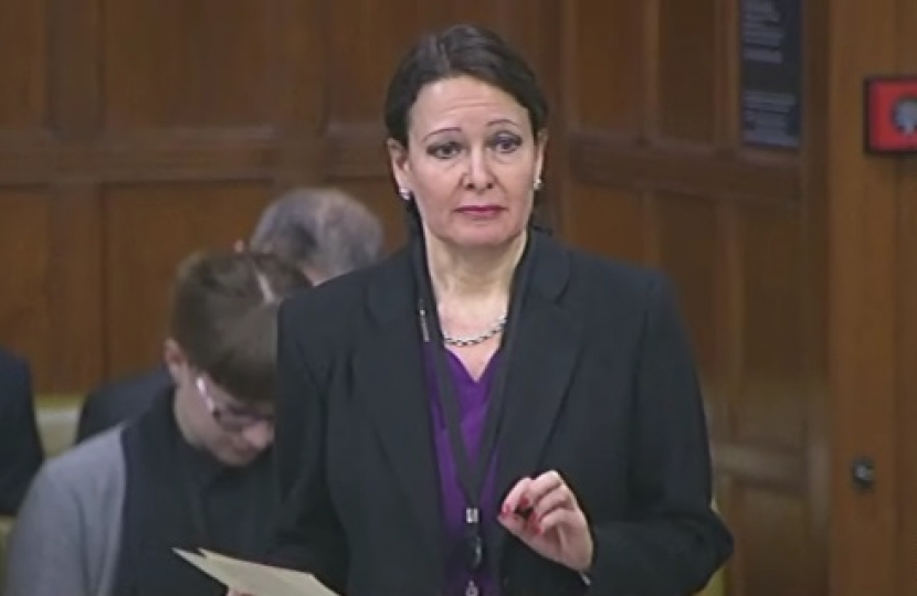 Anne Marie speaking in a debate in Westminster Hall